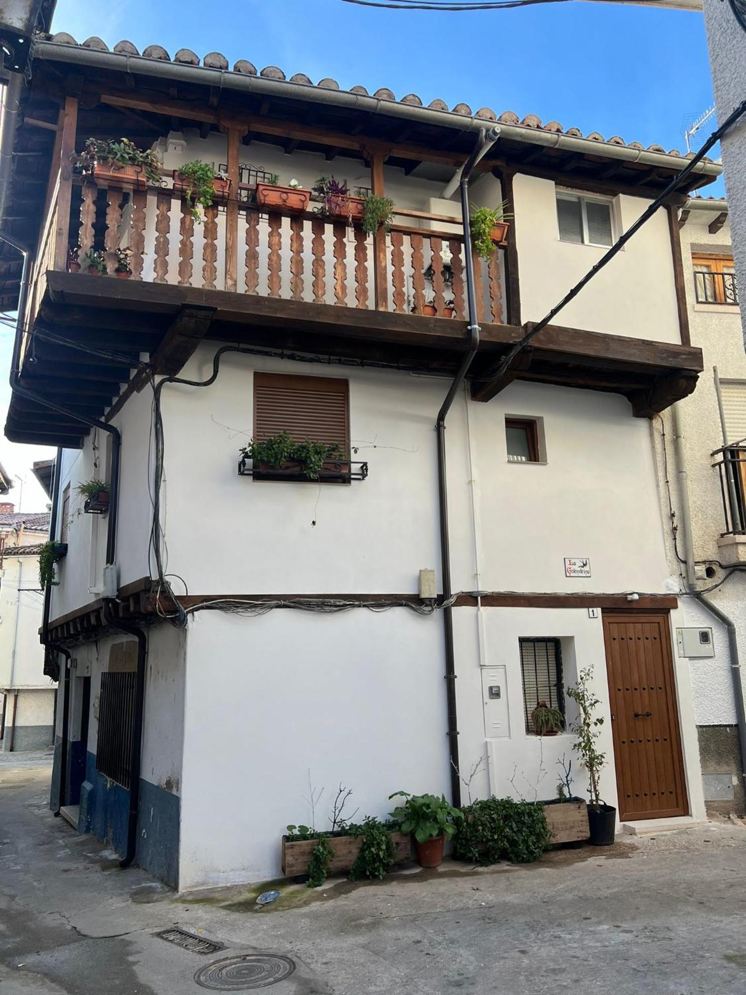 La Golondrina Apartamento Candeleda Exterior foto